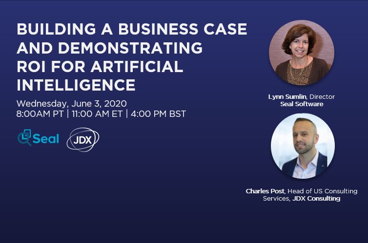 WEBINAR: BUILDING A BUSINESS CASE AND DEMONSTRATING ROI FOR ARTIFICIAL INTELLIGENCE